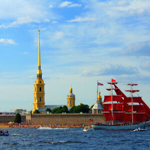 СПб. Канун Алых Парусов.