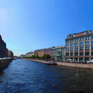 СПб. Панорама Мойки у Красного моста
