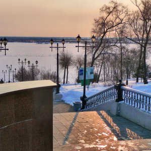 Хабаровск. Набережная р.Амур