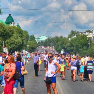 Омск. День города.