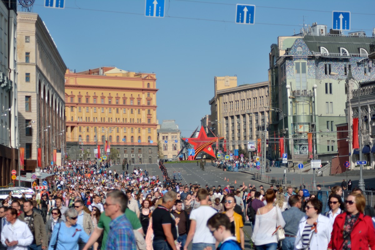 День Победы в Москве 2015 г.