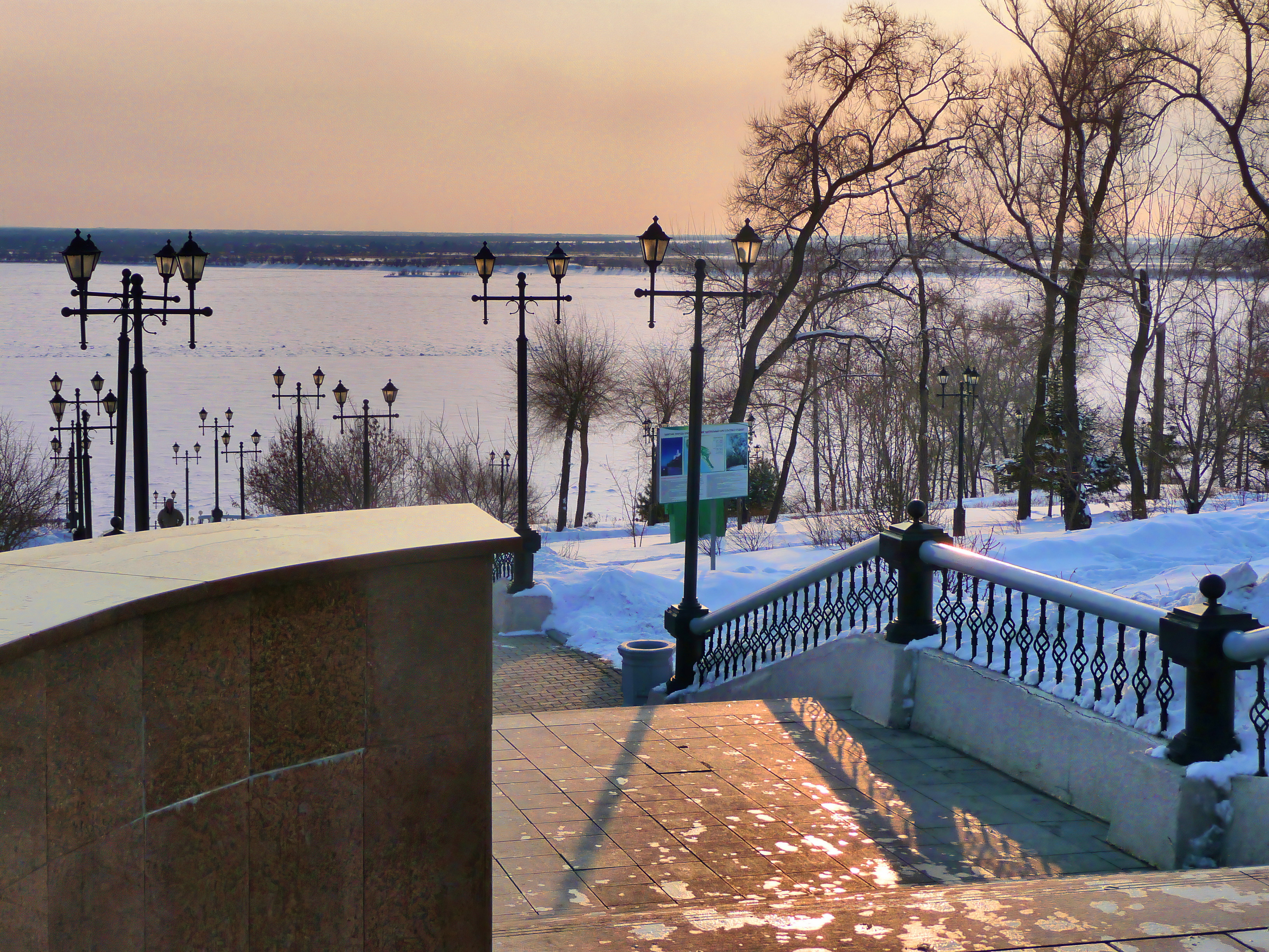 Хабаровск. Набережная р.Амур